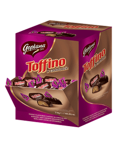 Goplana Toffino Cukierki o smaku toffi w czekoladzie 3 kg