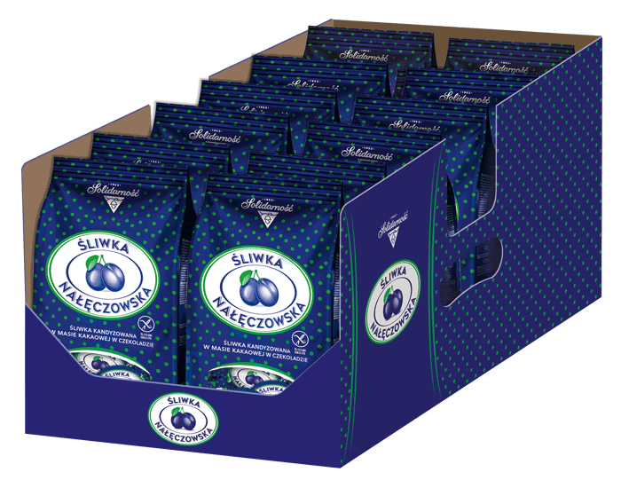 Śliwka Nałęczowska 350g - 12 torebek w kartonie (12X350G) 4,2kg