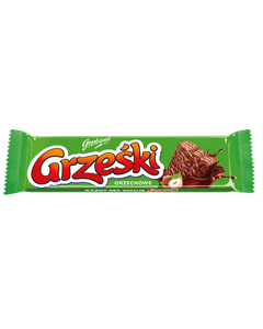 Grześki Orzechowe w czekoladzie mlecznej, 36g