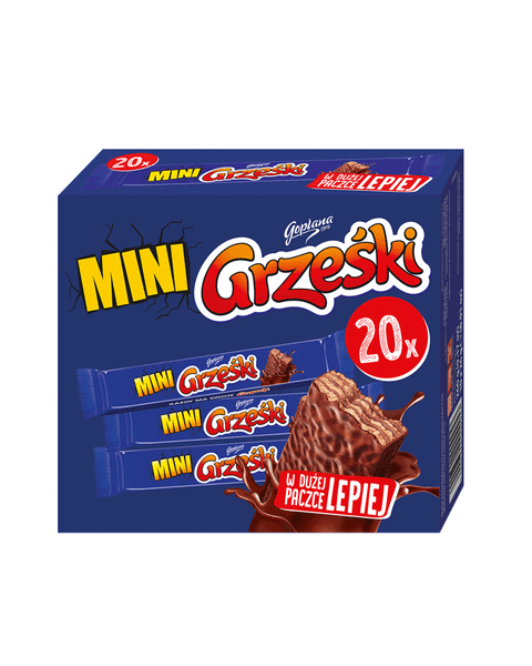 GRZEŚKI MINI MULTIPACK (20X20G)