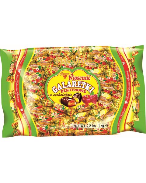 Wiosenne galaretki w czekoladzie - duża paczka 1kg