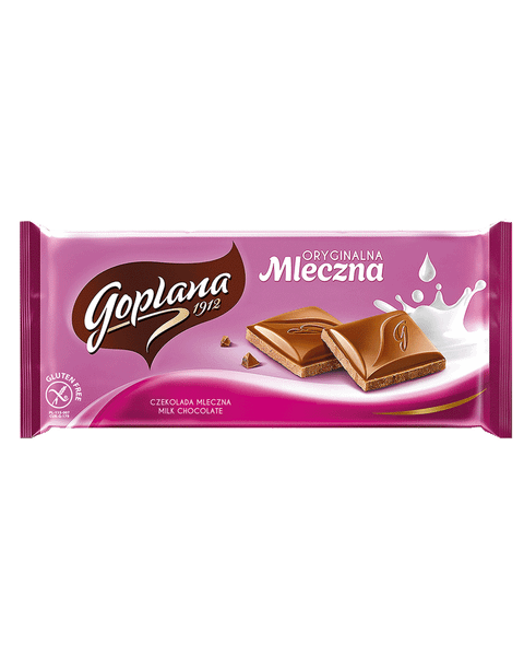 Oryginalna Mleczna czekolada Goplana, 90g