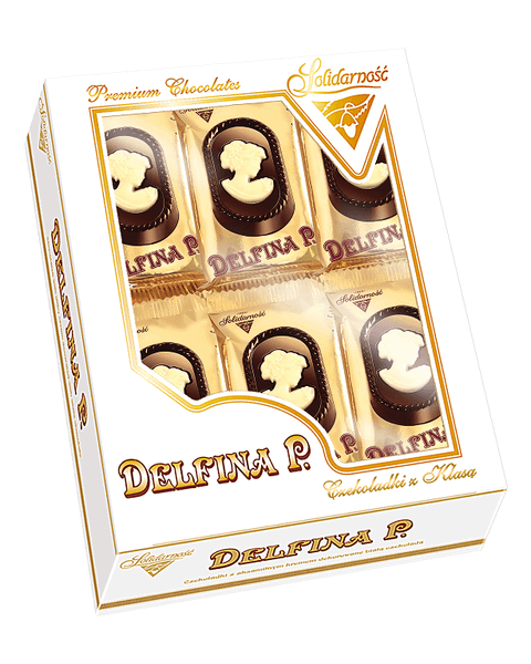 Czekoladka Delfina P. - 24 sztuki w kartonie (24X20G) 1,92kg