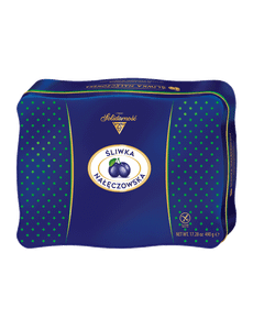 Solidarność, Bombonierka Śliwka Nałęczowska - puszka, Solidarność, 490 g, islodycze.pl