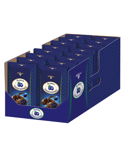 Śliwka Nałęczowska, 190g - 16 sztabek w kartonie (16X190G) 3,04kg