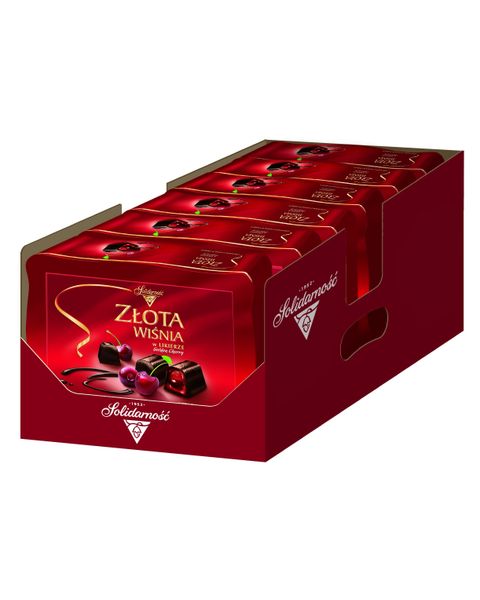 Bombonierka Złota Wiśnia w alkoholu (6X365G) 2,19kg