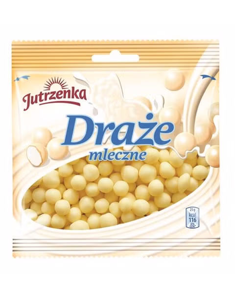 Draże mleczne, 80g