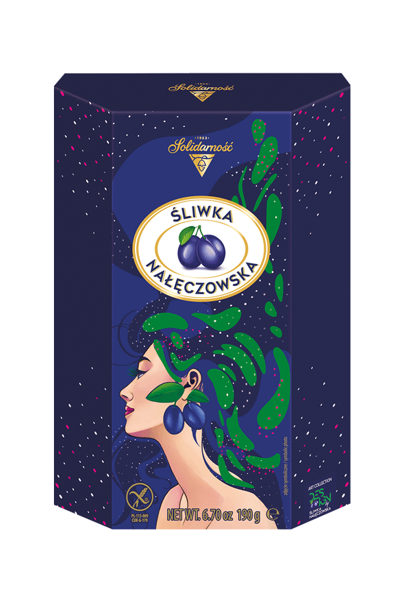 Śliwka Nałęczowska sztabka - Art Collection, 190g