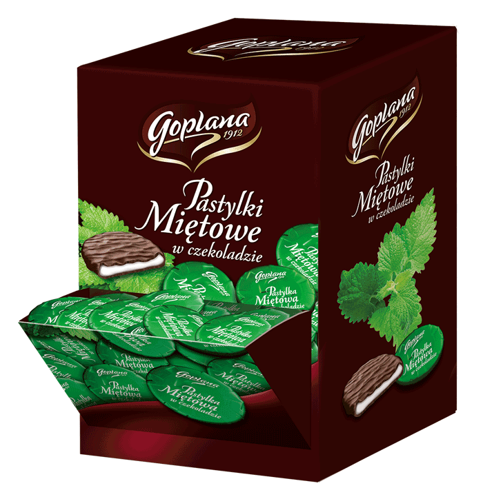 Pastylka miętowa w czekoladzie 2,5kg