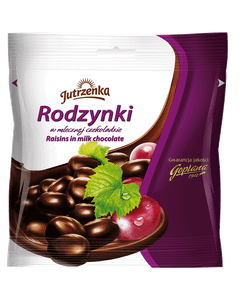 Jutrzenka, draże w czekoladzie mlecznej, 80g. islodycze.pl