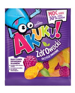 Jutrzenka, AKUKU, żelki Zdroowocki, 90 g. islodycze.pl