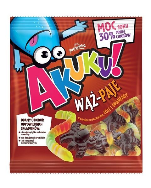 Żelki Wąż-Paje AKUKU! 90g