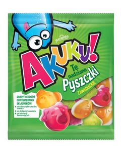 Jutrzenka, AKUKU, żelki Pyszczki, 90 g. islodycze.pl