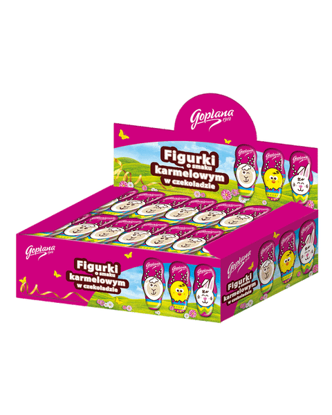 Baranek - figurka o smaku karmelowym w czekoladzie (80X30G) 2,4KG