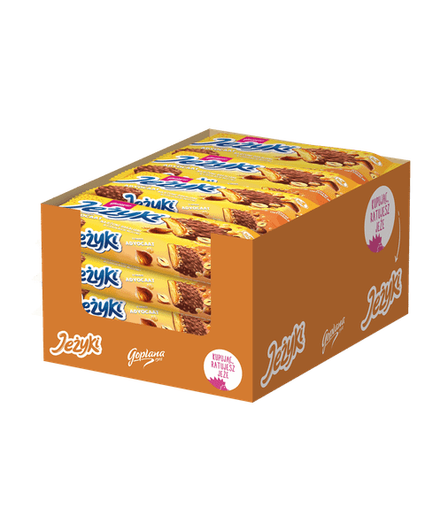 Jeżyki o smaku Advocat - 20 sztuk w kartonie (20X140G) 2,8KG