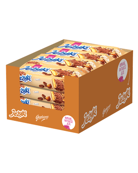 Jeżyki Cafe - 20 sztuk w kartonie (20X140G) 2,8KG