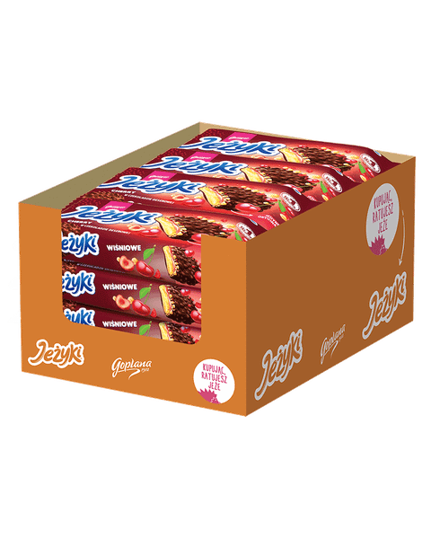 Jeżyki Dark Cherry - 20 sztuk w kartonie (20X140G) 2,8KG