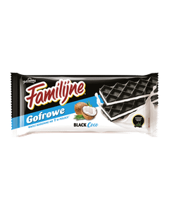 Familijne wafle Gofrowe BLACK coco, 140g