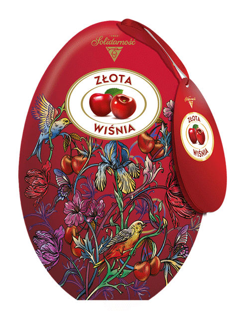Złota Wiśnia jajko - edycja limitowana Wielkanoc, (12X146G)1,752KG