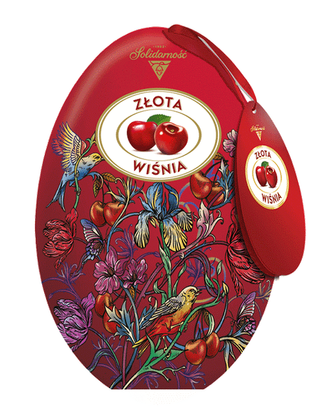 Złota Wiśnia jajko - edycja limitowana Wielkanoc, (12X146G)1,752KG
