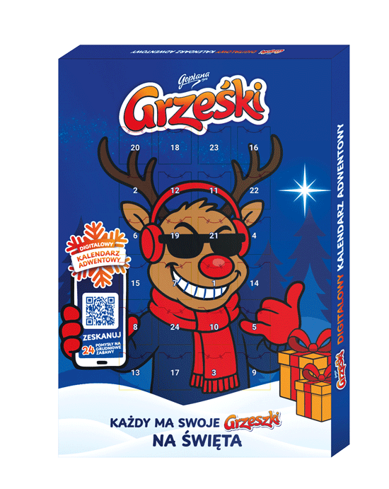 Kalendarz adwentowy Grześki, 192g