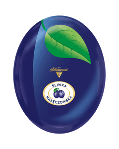 Śliwka Nałęczowska w owalnej puszce, 250g