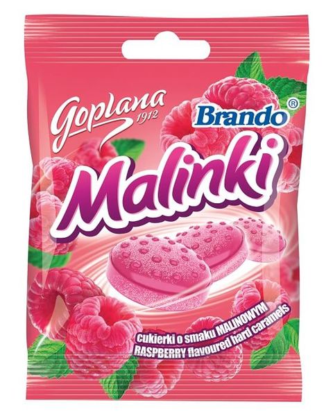 Cukierki Brando Malinki, 90g
