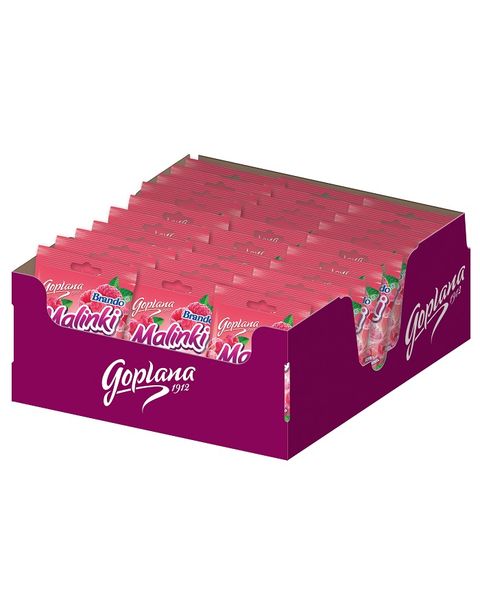 Cukierki Brando Malinki, 90g (30x90g) 2,7kg