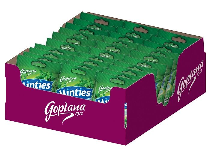 Cukierki Minties Miętowe - 30 sztuk w kartonie (30X90G) 2,7kg