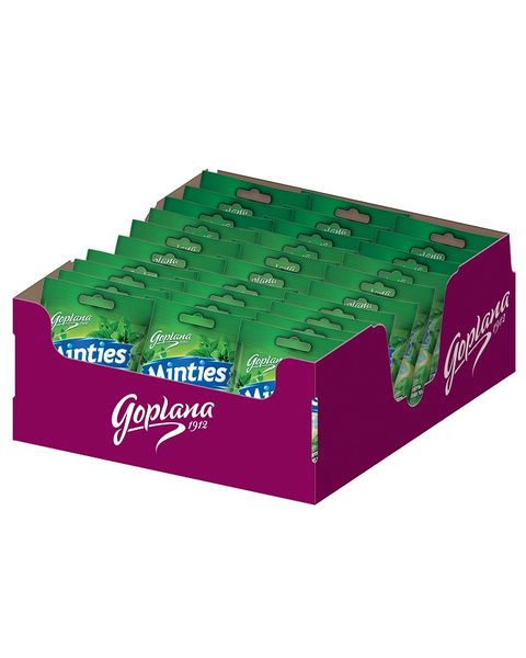 Cukierki Minties Miętowe - 30 sztuk w kartonie (30X90G) 2,7kg