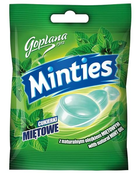 Cukierki Minties Miętowe, 90g