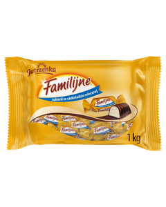Cukierki Familijne w czekoladzie mlecznej 1 kg