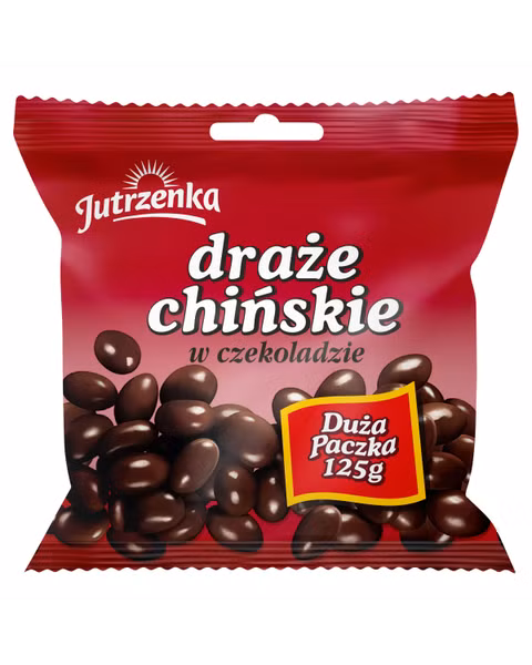 Draże Chińskie w czekoladzie deserowej, 125g
