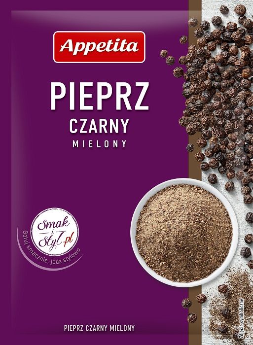 Pieprz czarny mielony (25X18G) 0,45KG