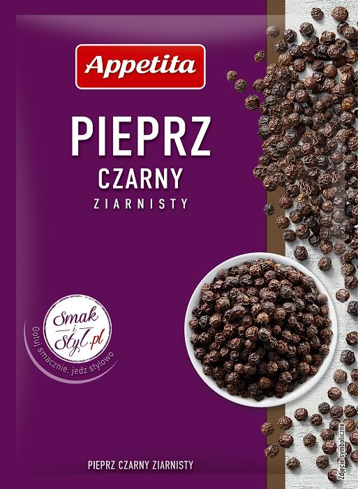 Pieprz czarny ziarnisty (25X18G) 0,45KG
