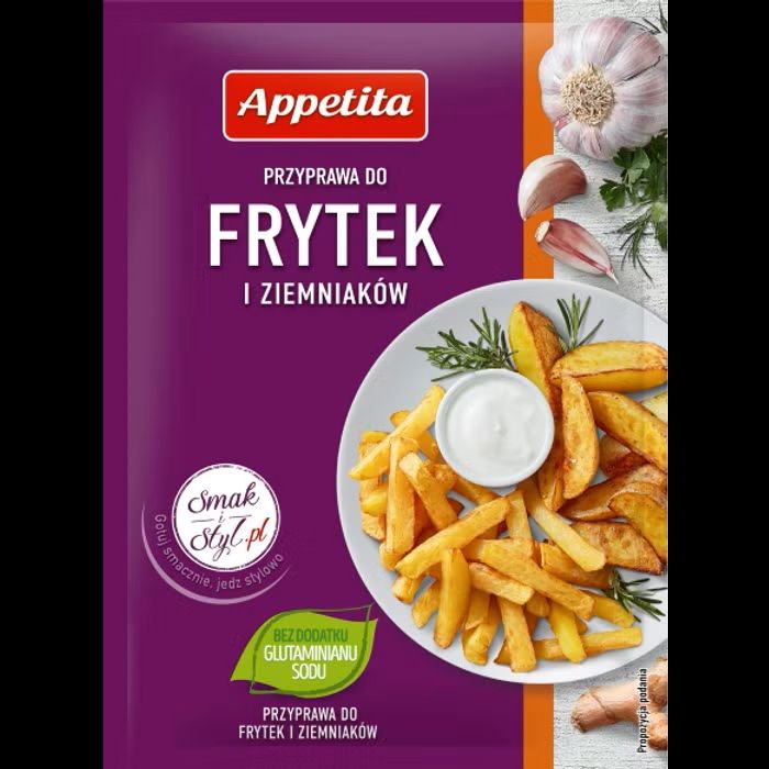 Przyprawa do frytek i ziemniaków (25X25G) 0,625 KG