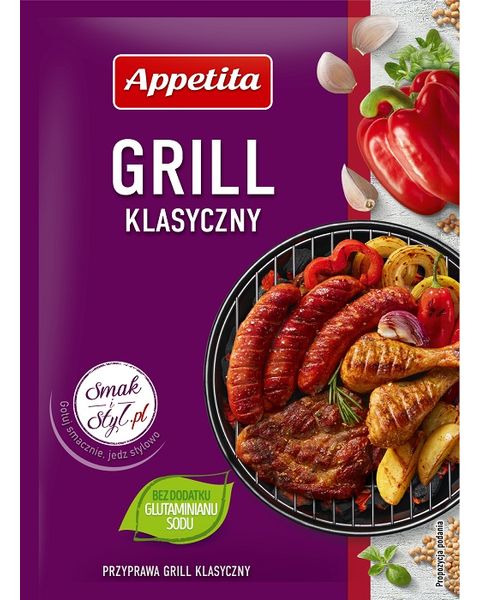 Grill klasyczny Appetita (25X20G) 0,5KG