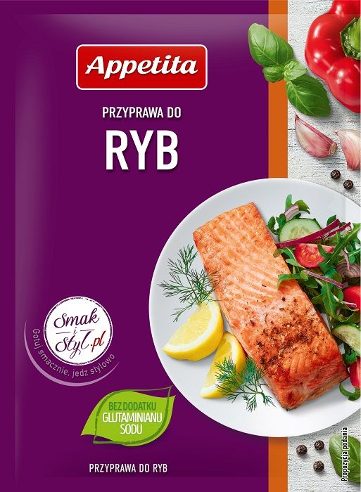 Przyprawa do ryb Appetita (25X20G) 0,5KG