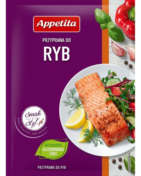 Przyprawa do ryb Appetita (25X20G) 0,5KG