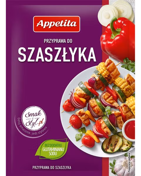 Przyprawa do szaszłyka Appetita (25X20G)0,5KG