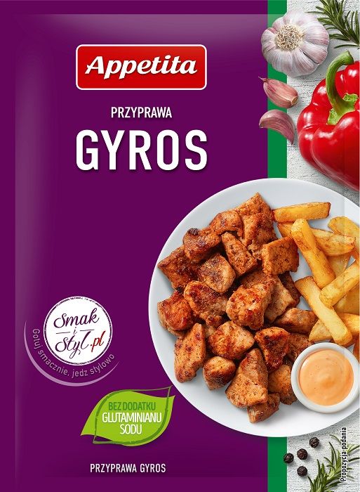 Przyprawa gyros Appetita, (25X30G) 0,75KG