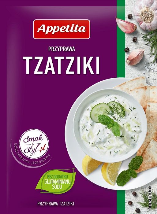 Przyprawa TZATZIKI (25X20G) 0,5KG