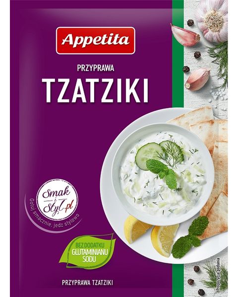 Przyprawa TZATZIKI (25X20G) 0,5KG