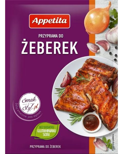 Przyprawa do żeberek (25X20G) 0,5KG
