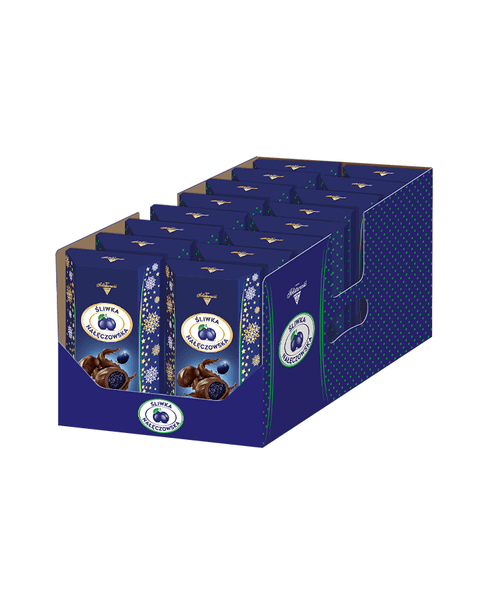 Śliwka Nałęczowska - pudełko Boże Narodzenie, 190 g - (16X190G) 3,04 KG