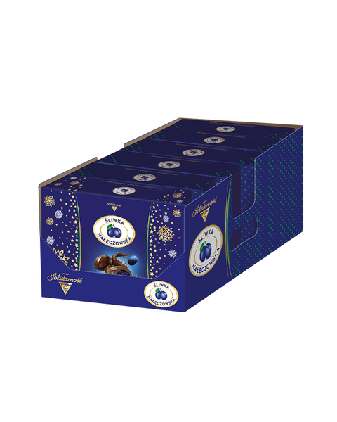 Bombonierka Śliwka Nałęczowska Boże Narodzenie, (6X300G)1,8KG