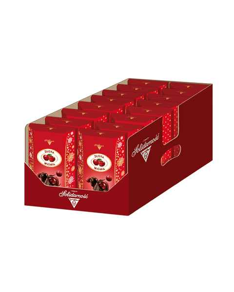 Złota Wiśnia - pudełko z okienkiem Boże Narodzenie, (16X190G)3,04KG