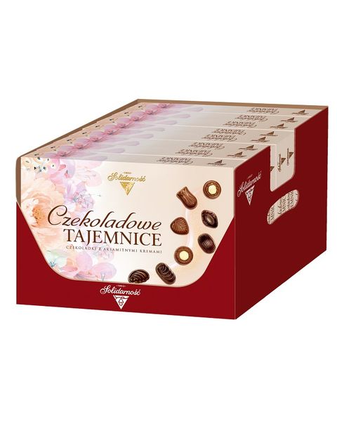 Bombonierka Czekoladowe Tajemnice, 238g - 8 sztuk w kartonie (8X238G) 1,9kg
