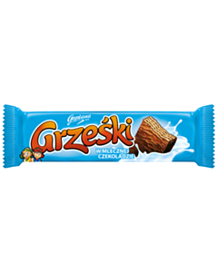 Goplana, Wafelek Grześki w czekoladzie mlecznej, 36 g.