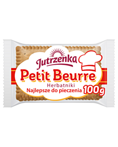 Jutrzenka, herbatniki Petit Beurre, 100 g. islodycze.pl